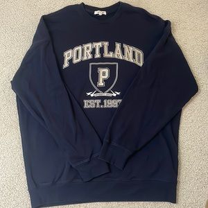 Garage Portland University sweatshirt size small, runs large